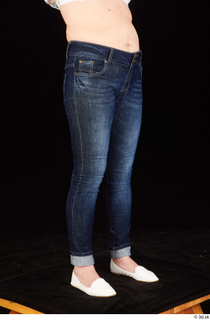 Carly dressed jeans leg lower body white shoes 0008.jpg